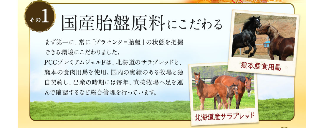国産胎盤原料